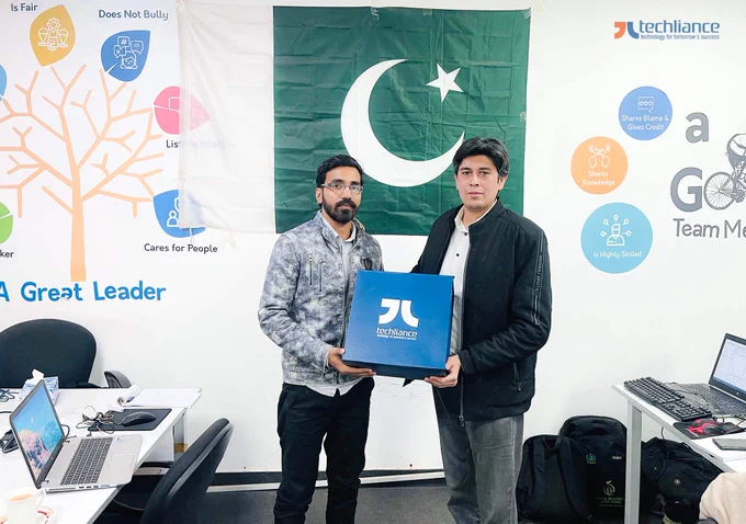 Haroon Ali - Lead Generation Executive - New-employee onboarding - Techliance