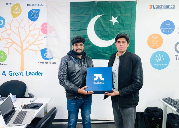 Muhammad Furqan - Trainee MERN Stack Developer - New employee onboarding - Techliance