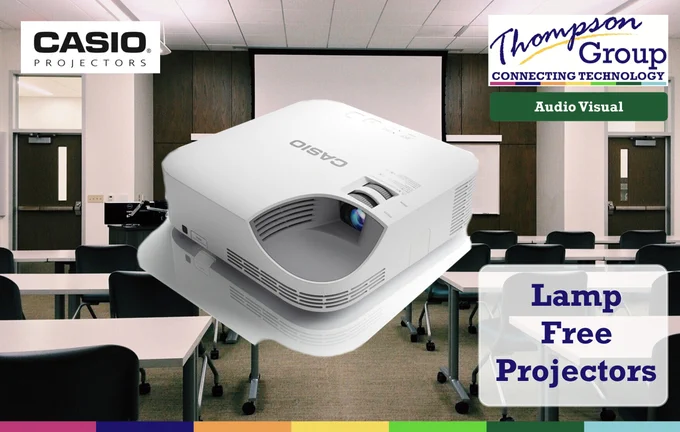 With no lamp to change the latest projectors use less energy & require less maintenance than traditional types. #AV
