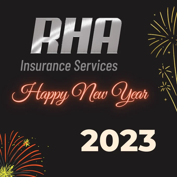 RHA Insurance Services Happy New Year 2023