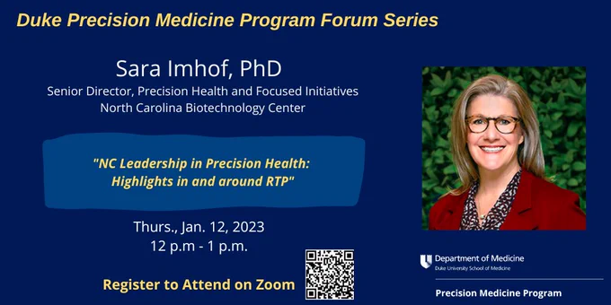 Duke Precision Medicine Program Forum Series