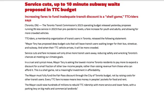 Screenshot of press release, link to release in Tweet