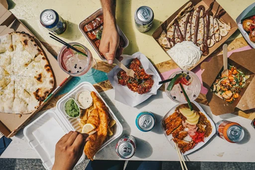 plastic free cutlery and take out