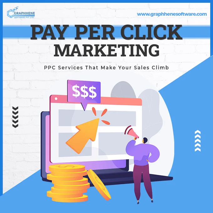 📢 PPC Service That Makes Your Sales Climb.
➡ Digital Marketing Is Very Affordable & Fast.
➡ We Can Market To More People In Time.
➡ We Can Target To Interested Customers.
➡ Our Services:
✅ Website Design & Development
✅ Software Development
✅ Mobile App Development
✅ CRM / ERP Development
✅ Digital Marketing
✅ SEO / SEM / SMM / ASO
✅ Paid Promotion
✅ Graphics & Design
Learn more: https://graphhenesoftware.com/
Follow us 
Instagram: 
https://www.instagram.com/graphhene/
LinkedIn :
 https://www.linkedin.com/company/14516926/admin/
Twitter: 
https://twitter.com/graphheneinfo
Facebook:
 https://www.facebook.com/graphhene
#seomarketing #seo  #seoagency #payperclick #payperclickmarketing #payperclickads #digitalamarketing #marketingstrategy #digitalmarketingexpert #digitalmarketingagency #digitalmarketingcompany #advertising #advertisingcampaign #facebookadvertising #socialmediaadvertising #advertisingandmarketing #advertisingagency #digitalmarketingconsultant #digitalmarketingservices