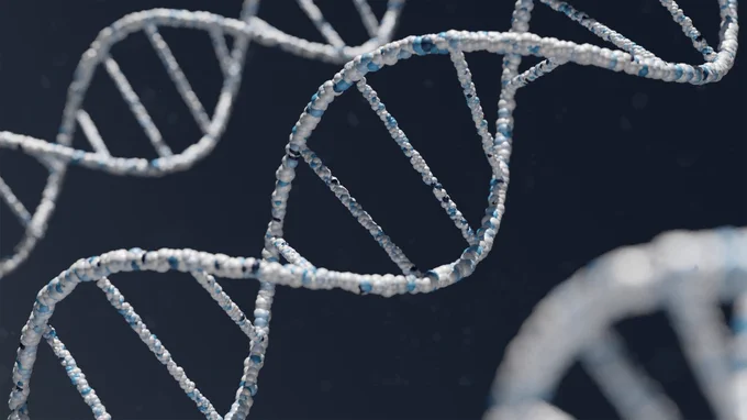 A visual representation of DNA sequencing. Photo by Warren Umoh on Unsplash.