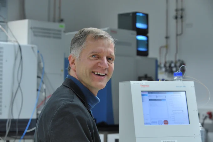 Prof. Dr. Matthias Mann, MPI of Biochemistry, Awardee of the Otto Warburg Medal 2023; copyright: Catharina Hess, MPI of Biochemistry