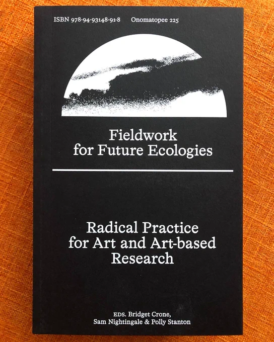 The cover to the book Fieldwork for Future Ecologies
