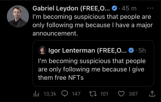 @gabrielleydon @igorlenterman