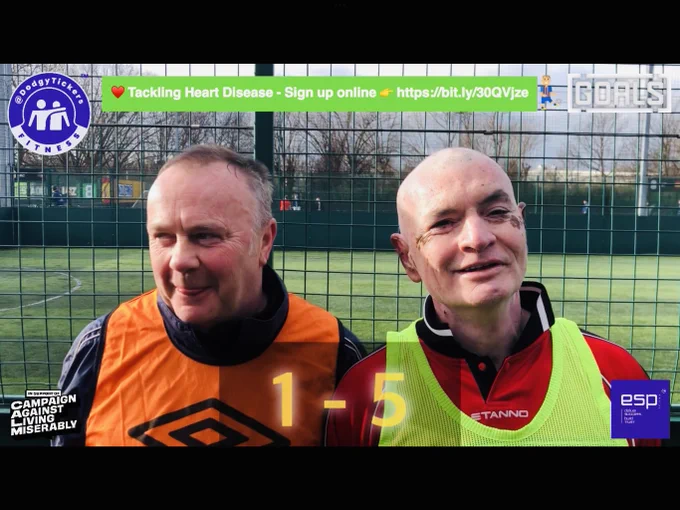 ⚽️ Missed us Sunday? Catch up 👉 https://youtu.be/3nuU2hSntMU #Over50 #Over60 #Over70 #Football #CVD #CardiacRehab #Project84 #London #Essex #WHUFC #LOFC #AFC #THFC #Diabetes #Parkinsons #Seniors #MentalHealth #MCITOT @ThriveLDN @UBHarrowRadio Partners @deliver_success @theCALMzone @GoalsChingford 