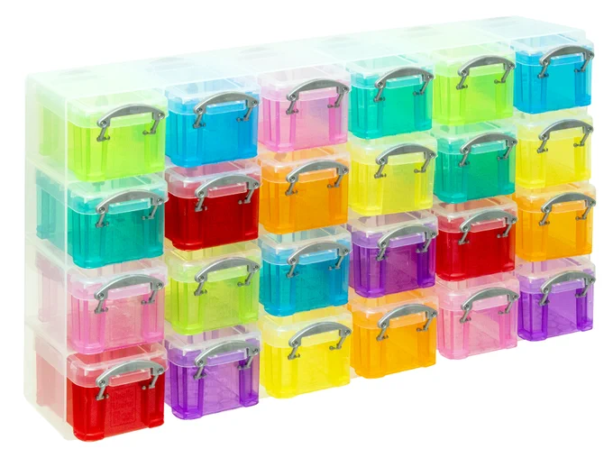 0.14 Litre x 24 Really Useful Organiser Pack