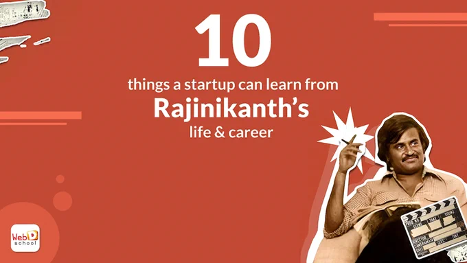 10 Things a Startup Can Learn from Rajinikanth's Life & Career

Rajinikanth is a prime example of effectively managing one's personal brand.🚀

He has remained relevant for over 4 decades in the film industry by being consistent with his image and message.

Here are 10 things a startup can learn from Rajinikanth.🧑‍💻

At Web D School, 📚a startup in the Edtech industry that provides Digital marketing courses in Chennai, among many other programmes such as UX UI Design, Full stack development, Data Science, etc.,

We adhere to all of these lessons from Rajinikanth's life and career. 🎬 Evidently, we are growing fast and on course to become a superstar brand in our field.

Could you think of any more value a startup can learn from Rajinikanth? 🤘

Let us know in the comments below! ✍