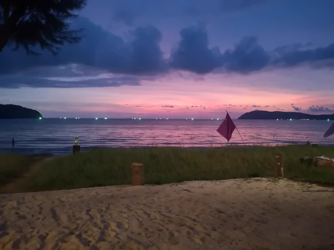 Sunset on Tengah Beach, Langkawi