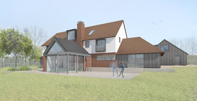 A new five bedroom house project in rural Uttlesford
