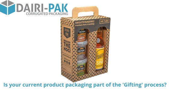 Is your current product packaging part of the 'Gifting' process?