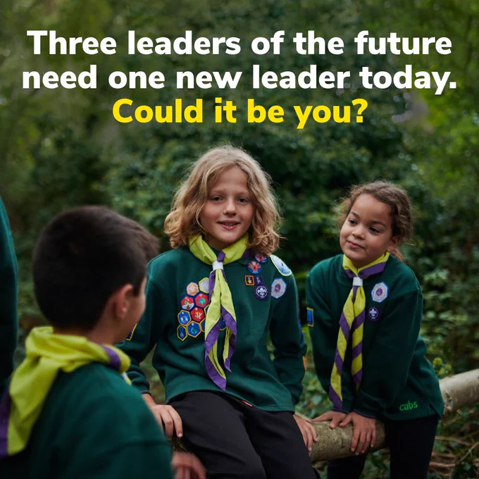 Three leaders of the future need one new leader today. Could it be you?