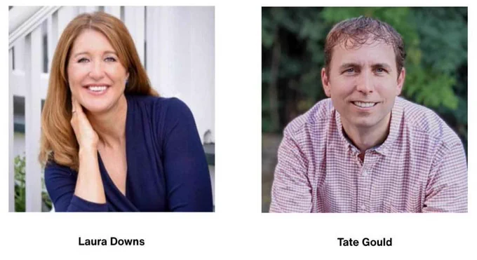 Laura Downs and Tate Gould