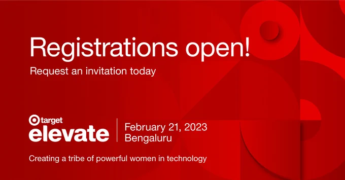 target elevate women in tech conference registrations open now