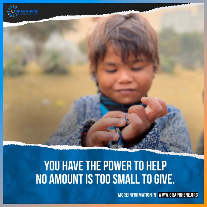 We urge you to come forward and contribute towards providing quality education to children so that no child is even deprived of the fundamental human right of studying.
Graphhene Foundation
Visit: https://graphhene.org/
Follow us
https://lnkd.in/dJ3wTJUA
https://lnkd.in/gNiQd8_c

#Graphhenefoundation #ngo #ngoindia #ngodelhi #ngoforchildren #education #educationforall #educationfirst #educationmatters #educationispower #righttoeducation #righttoeducationact #freeeducation #communitydevelopment #childhealthcare #childdevelopment #joinus #donateforacause