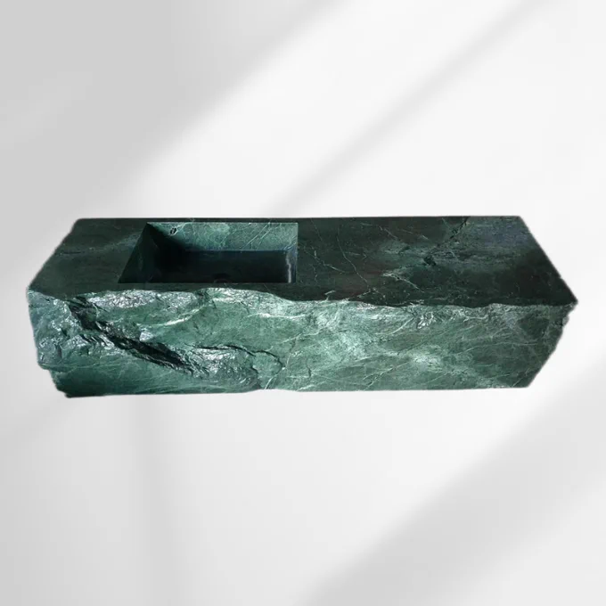Marble counter. Marble sink. Green marble sink. Green marble. Stone. Marble slab