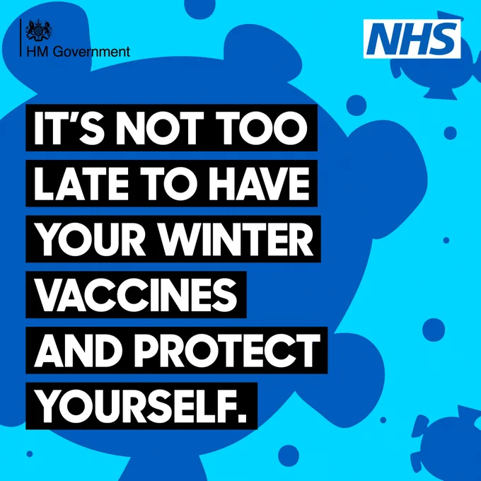 It's not too late to have your winter vaccines and protect yourself.