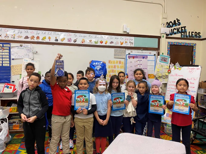 Photo of students who wrote the letters! 