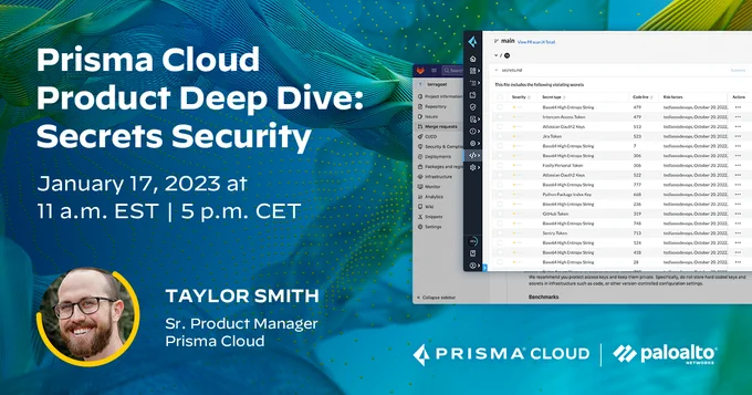Prisma Cloud Product Deep Dive: Secrets Security