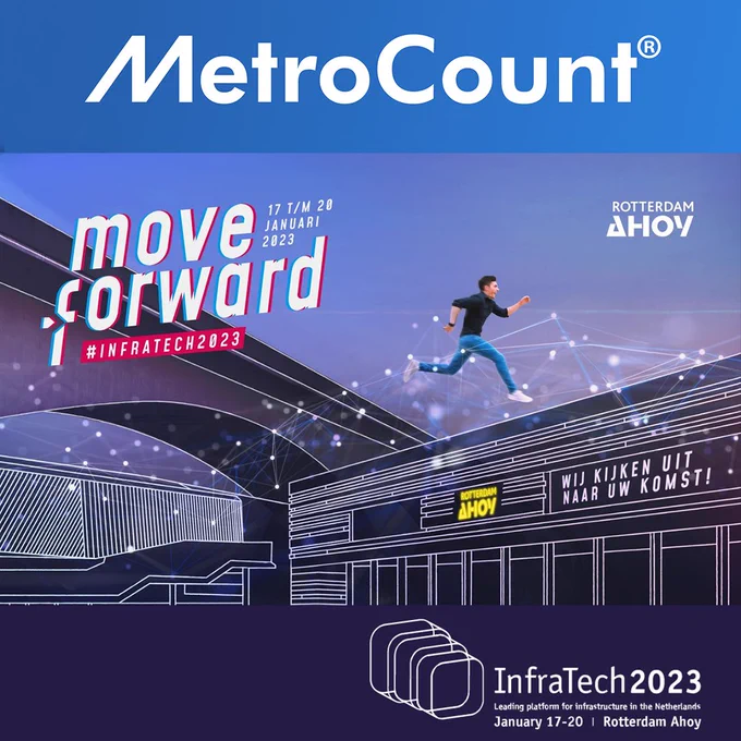 MetroCount taking part in the major infrastructure event in The Netherlands