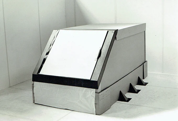 A prototype float tank designed by Glenn Perry