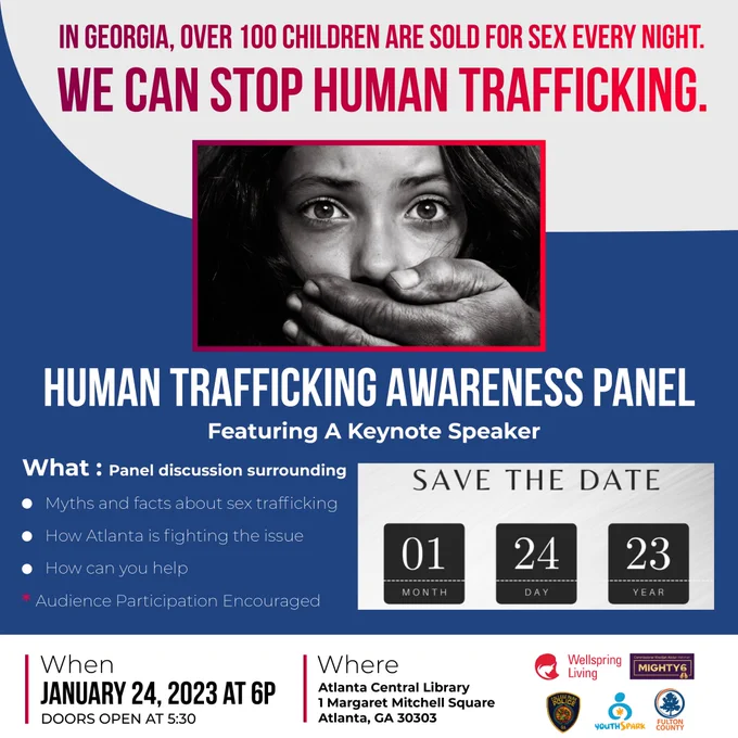 Please Click the Link and Join Me
https://www.eventbrite.com/e/human-trafficking-awareness-panel-discussion-tickets-510239930367