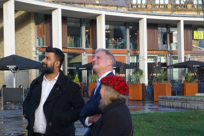 Minister Stuart Andrew visits Bradford