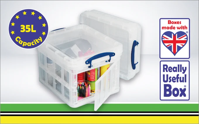 35 Litre Folding Really Useful Box