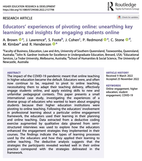 Image of the title and abstract of the article