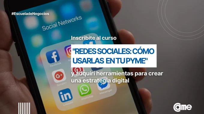 Conocer las #RedesSociales y el contexto en el que se desarrollan te permitirá optimizar la comunicación con tus clientes.

👩‍💻 ¡Sumate al curso gratuito: "Redes Sociales: cómo usarlas en tu pyme"!

🗓️ Inicio: 6/2
💻 100% virtual

Inscribite 🔗 bit.ly/RedesSocialesPyme  