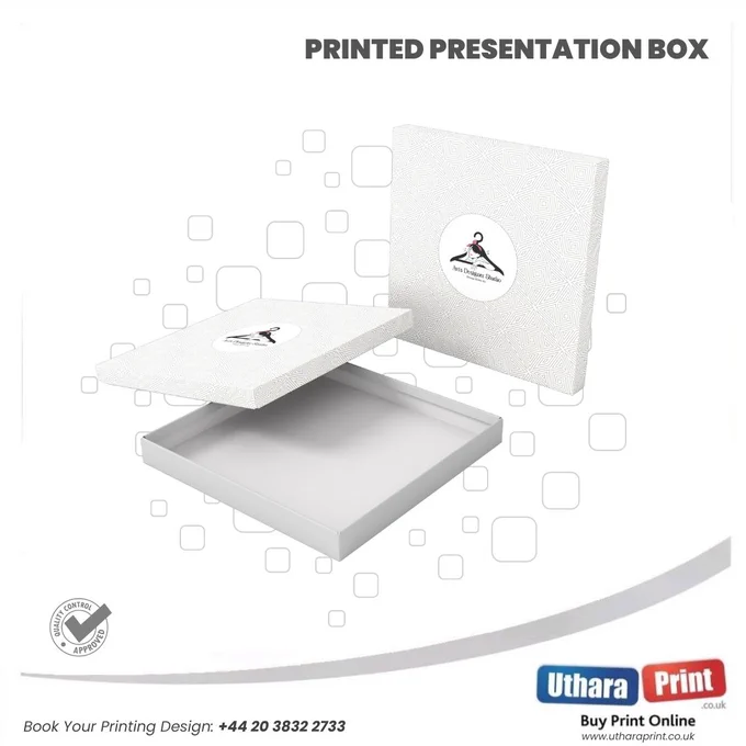 Presentation boxes are the definition of luxury packaging. 

Make your first impression count by using custom presentation boxes to give your items a spectacular look.

For more details visit our website: www.utharaprint.co.uk

Get a quote today with the best deals only at UtharaPrint Ltd. UK 📠!

Book Your Printing Design today:
📧sales@utharaprint.co.uk
@  44 2038322733

#design #sales #help #artwork #printing #brand #advertising #creative #utharaprint #uk #printingservice #printinuk #budgetprinting #bestprintinUK #UKprinting #Utharaprintuk #unitedkingdom #bestqualityprints #unitedkingdom #printondemand #graphicdesign #graphicdesigner #printingunited #london #england #scottland #presentationbox #packaging #packingbox #custombox
