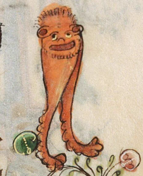 Medieval carrot living his life. 