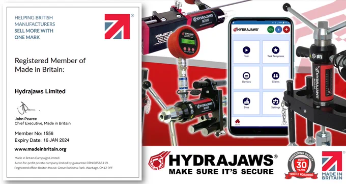 Hydrajaws Made in Britain Membership 2023