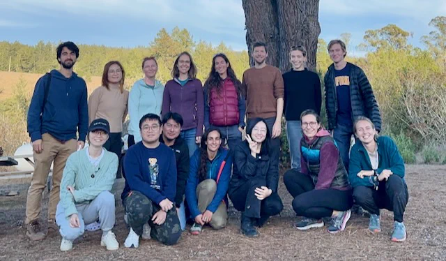 Group retreat 2022 (Point Reyes UC reserve, Keenan/Girotto/Dronova)