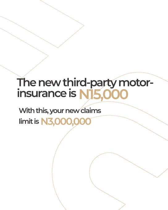 The new premium rates represent a 200 per cent increase in the compulsory motor vehicle third-party insurance. Both the commission and insurance chief executives in the country mulled the premium rate increase last year and set up a committee to look into it. The commission announced the approval of the new rates and sent the directive to all insurance chief executives in the country for compliance.

Source: ThisDay

#FastClaim #GetFastClaim #GetFastClaimApp