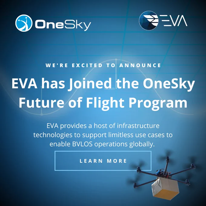 EVA joins the OneSky Future of Flight program.