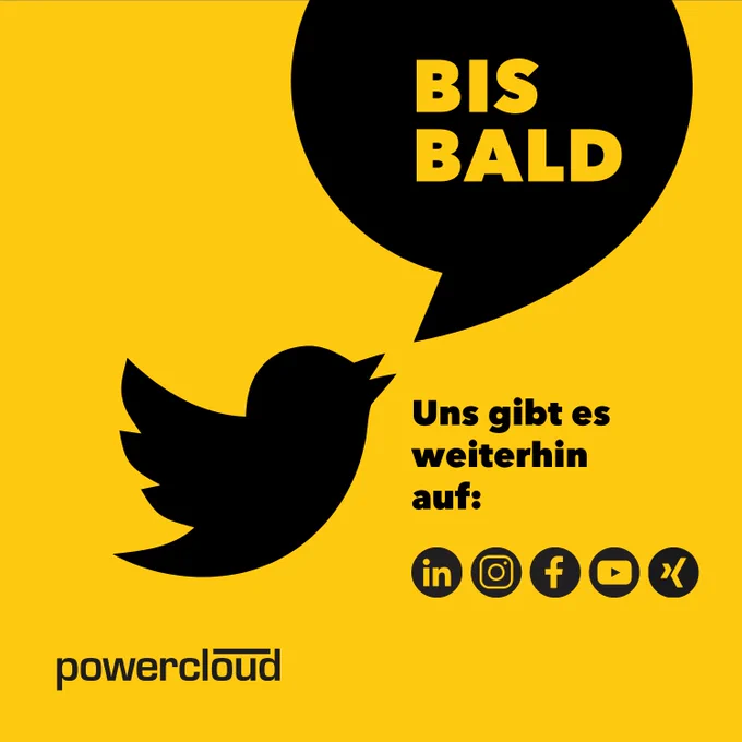 Vöglein sagt: "Bis bald", sinnbildlich für die Verabschiedung aus dem Kanal, da dieser nicht mehr aktuell gehalten wird