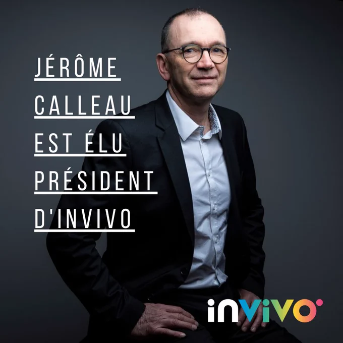 Jérôme Calleau est élu président d'InVivo.