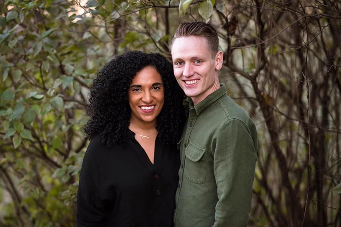 Travis and his wife Melissa enjoying the great outdoors.