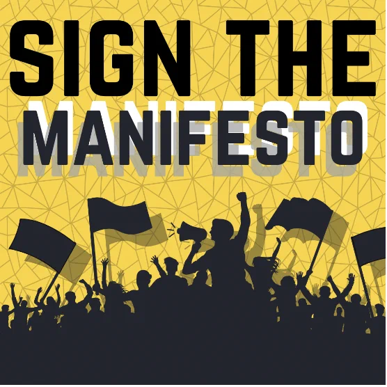 Sign the manifesto