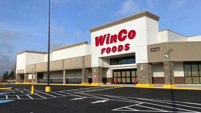 New store front of the WinCo Foods opening at 6201 6th Ave., Tacoma, WA.