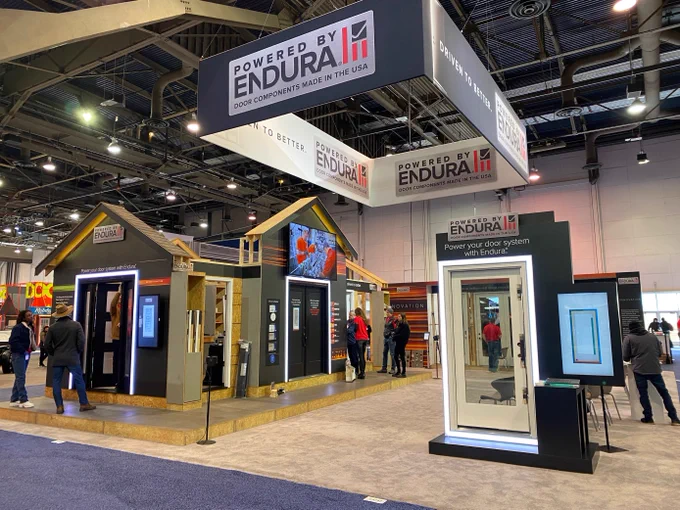 Endura Products booth at IBS 2023