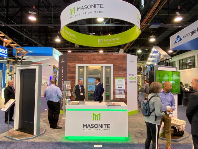 Masonite booth at IBS 2023