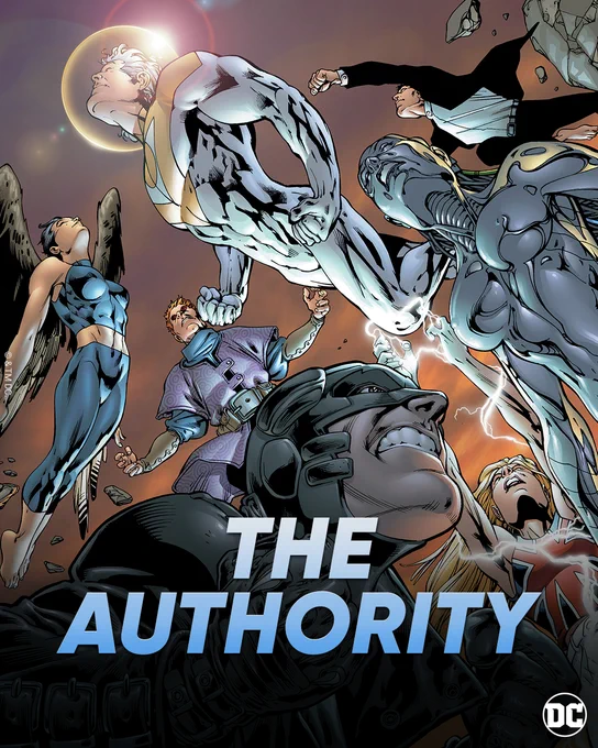 The Authority comic cover art