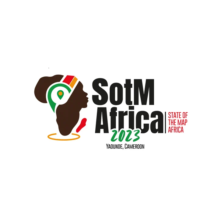 The winning logo for the State of the Map Africa 2023!