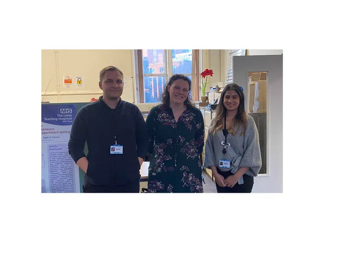 L-R Tadas, Catherine and Kiran