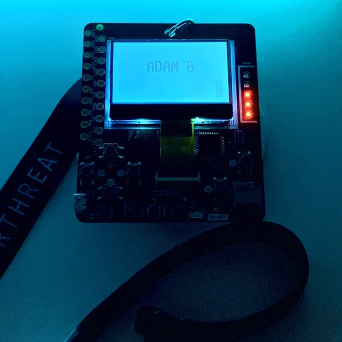 CyberThreat 2022 hackable badge
